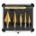 5PCS Step Drill Bits with Titanium Coated